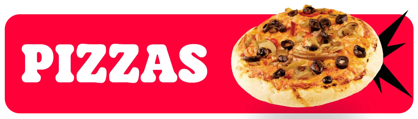 PIZZAS Banner
