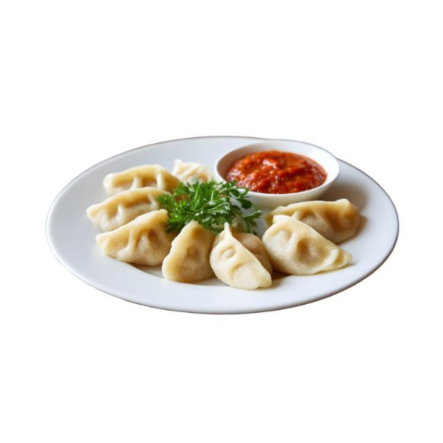 CHICKEN STEAMED MOMOS