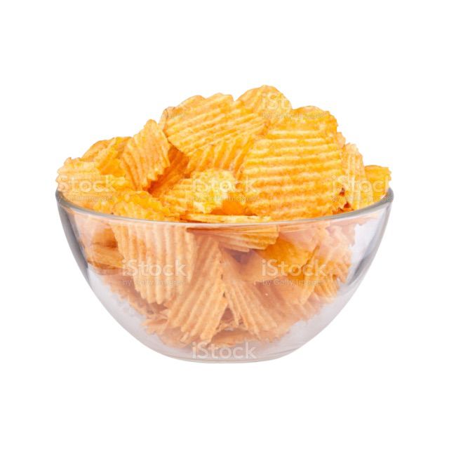 SALTY CRINCLE CHIPS