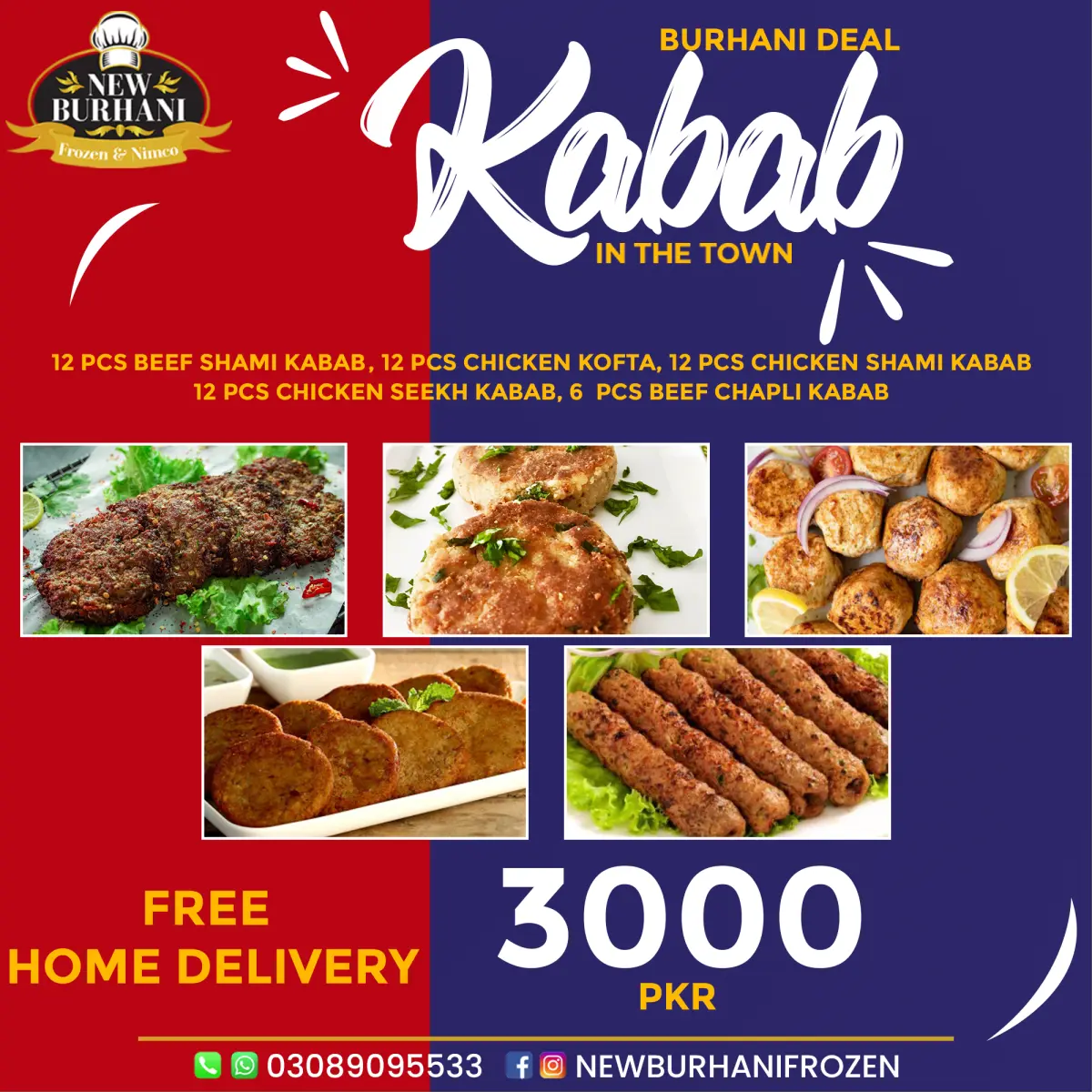 Burhani Kabab Deal