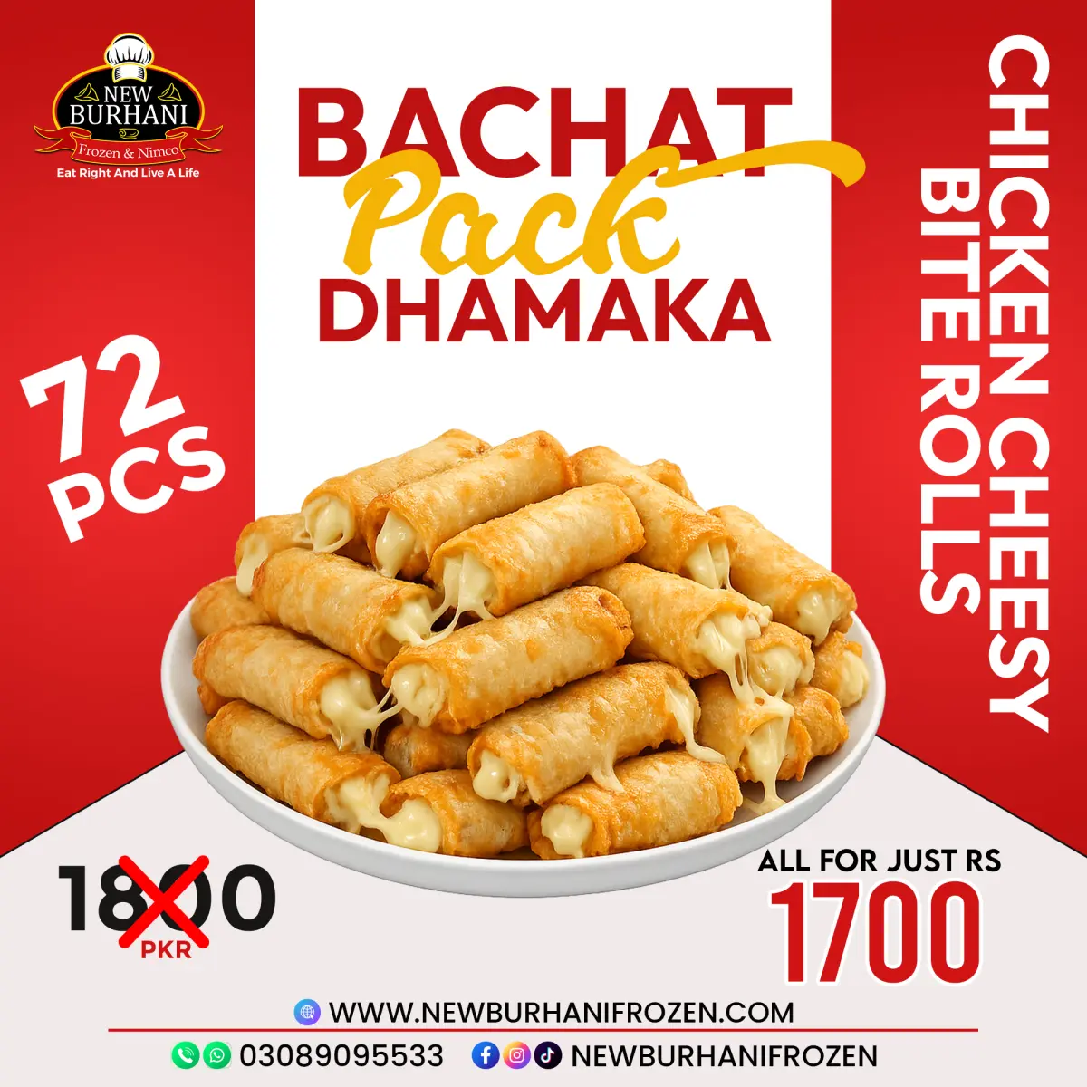 Chicken Cheesy Bite Rolls